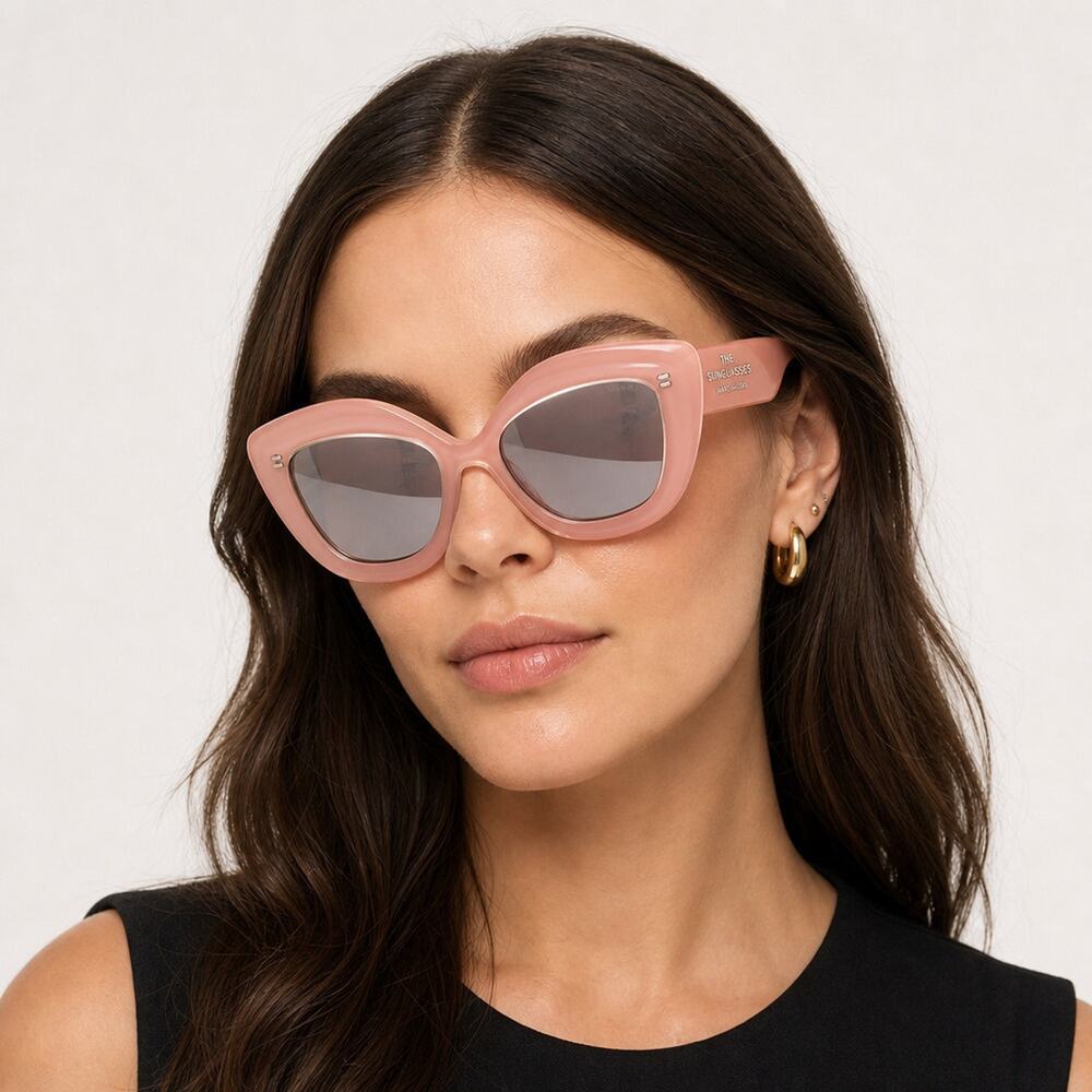 NEW Marc Jacobs MARC 800/S 03DVIR Crystal Pink Sunglasses authentic